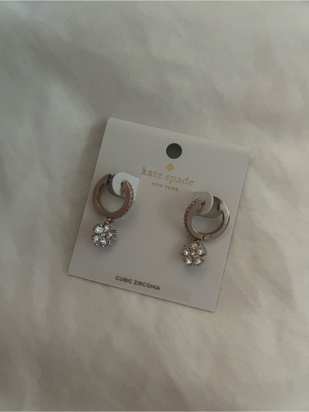 Kate spade small huggie earrings